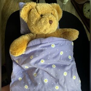 Build-A-Bear Sleeping Bag And Blanket Set